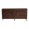 Baxton Studio Graceland Mid-Century Modern Transitional Walnut Brown Finished Wood 6-Drawer Dresser 236-13276-ZORO - alternate 8